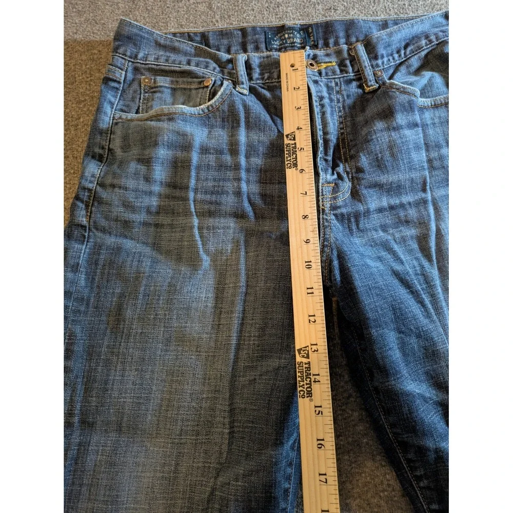 Lucky Brand Jeans Men's 34x30 Blue 329 Classic Straight Western Y2K